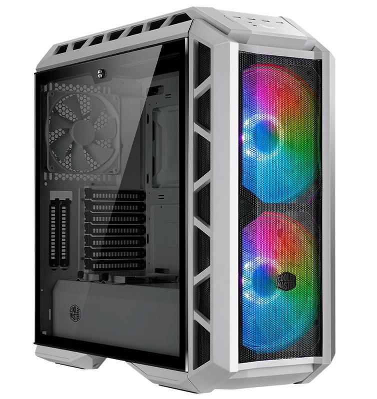 Cooler Master MCM-H500P-WGNN-S01 Mastercase H500P ARGB Mesh TG Mid-Tower ATX Case - White
