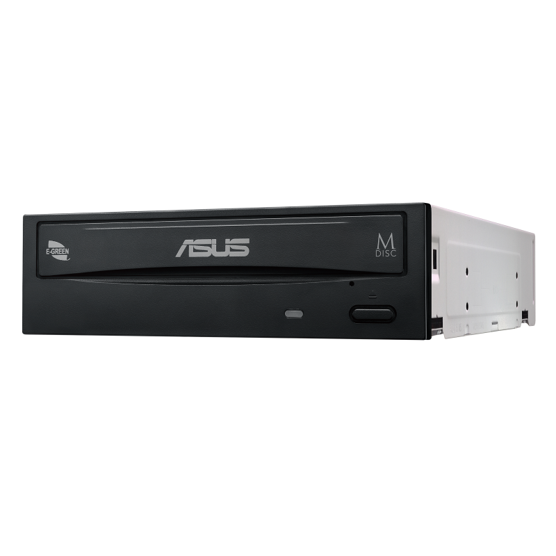 ASUS DRW-24B1ST/BLK/B/AS/P2G Internal 24X DVD Burner With M-DISC Support, 24X DL DVDR/RW SATA, Black