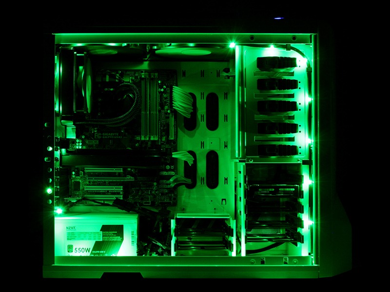 NZXT CB-LED20-GR computer case part Universal Computer case light kit