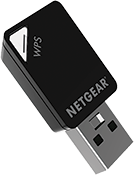 Netgear A6100-10000S Wireless AC600 Dual Band USB Mini Wireless Adapter