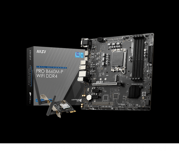 MSI PRO B660M-P WIFI DDR4 Micro ATX Motherboard