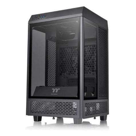 Thermaltake The Tower 100 Tempered Glass Mini Tower Black Edition