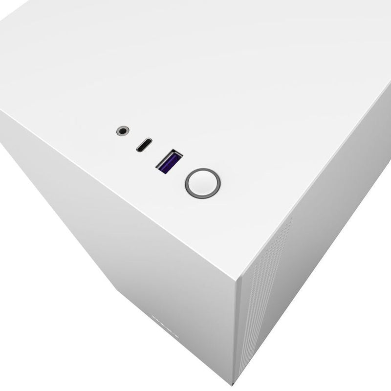 NZXT H510i mid ATX Tower White Case