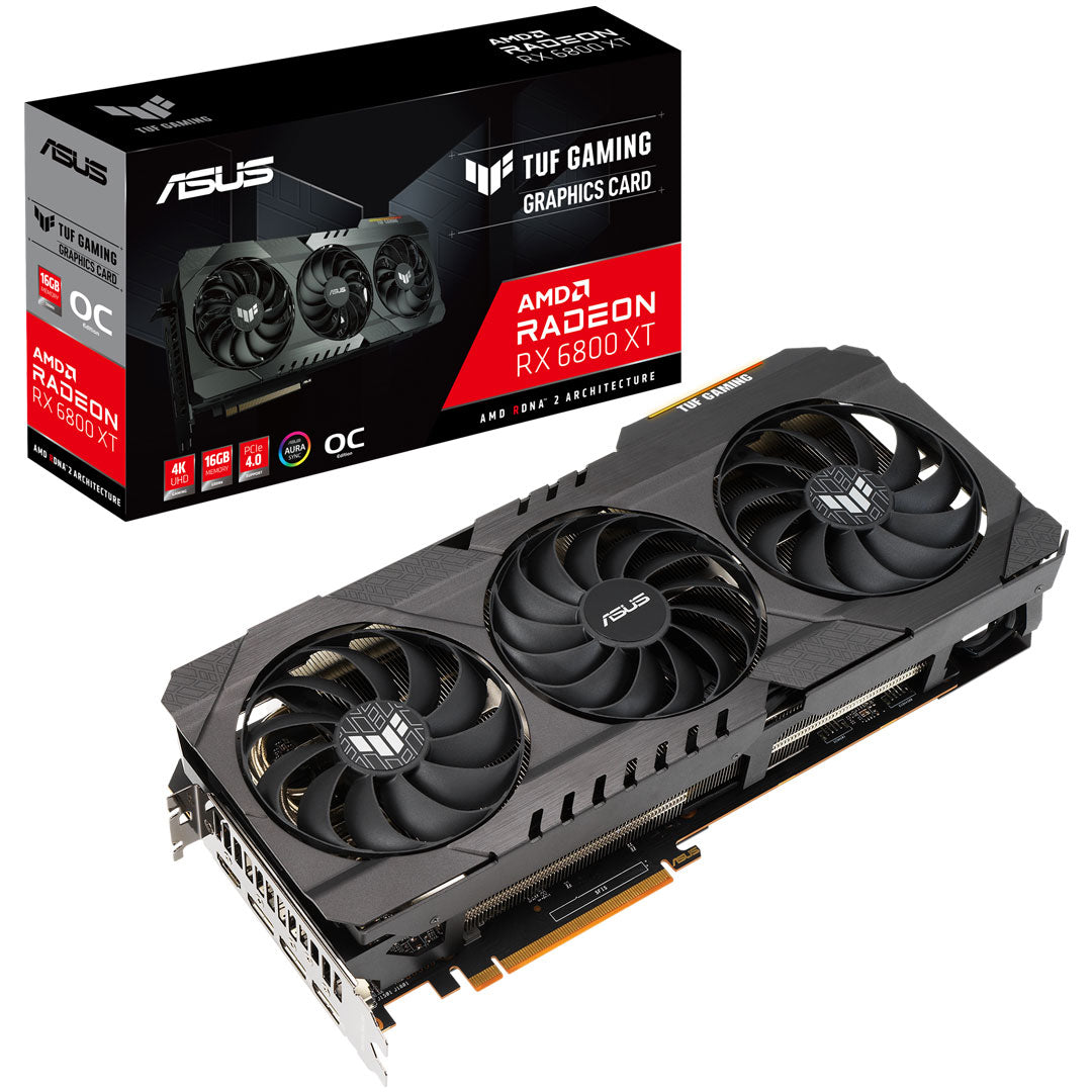 ASUS (TUF-RX6800XT-O16G-GAMING) TUF Gaming Radeon RX 6800 XT OC Graphics Card