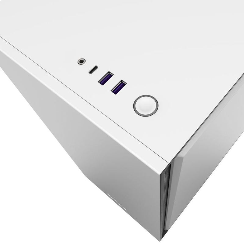 NZXT H710i mid ATX Tower White Case