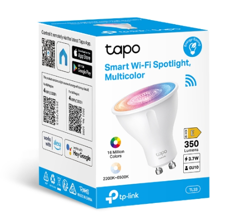 TP-Link TL33 Smart Wi-Fi Spotlight, Multicolor