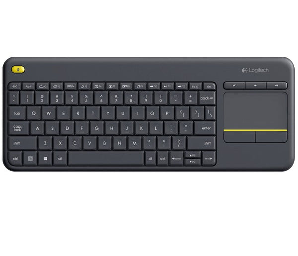 Logitech K400 Plus keyboard RF Wireless QWERTY Black