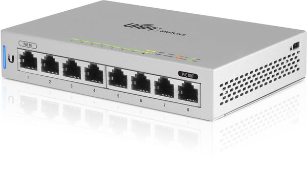 Ubiquiti Networks UniFi Switch 8 Managed Gigabit Ethernet (10/100/1000) Grey Power over Ethernet (PoE)