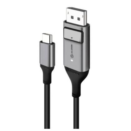 ALOGIC (ULCDP02-SGR) USB-C to DisplayPort Male to Male Cable 2m, 4K 60Hz