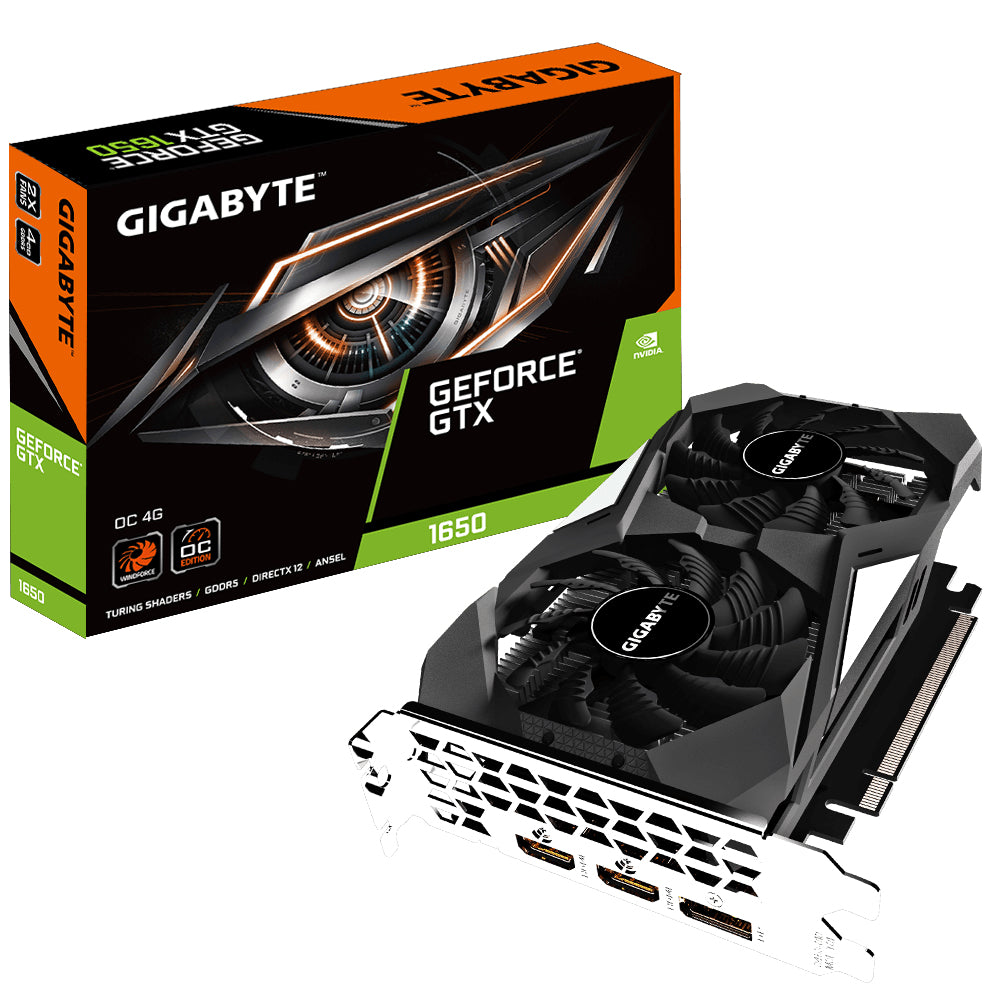 Gigabyte GV-N1650OC-4GD graphics card NVIDIA GeForce GTX 1650 4 GB GDDR5