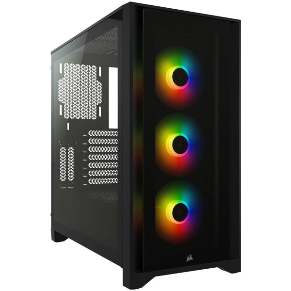 Corsair (CC-9011204-WW) 4000X RGB Mid Tower Black ATX Case