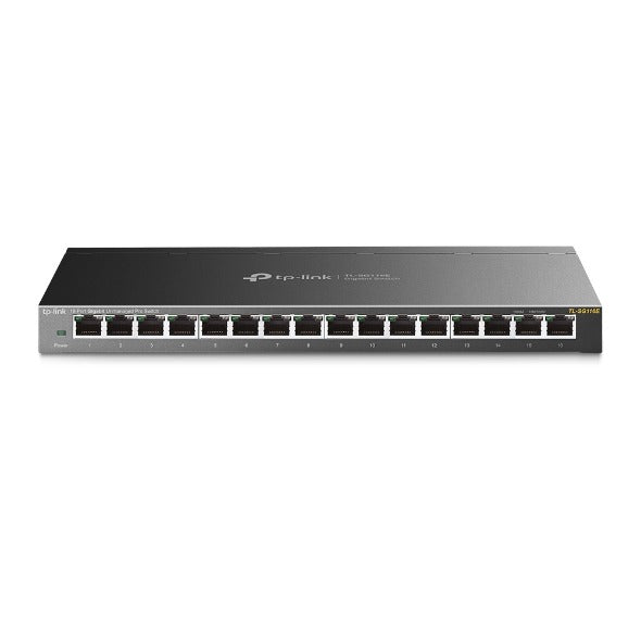 TP-LINK TL-SG116E network switch Unmanaged Gigabit Ethernet (10/100/1000) Black