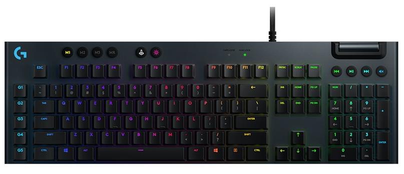 Logitech G815 LIGHTSYNC RGB Mechanical Gaming Keyboard - GL Tactile