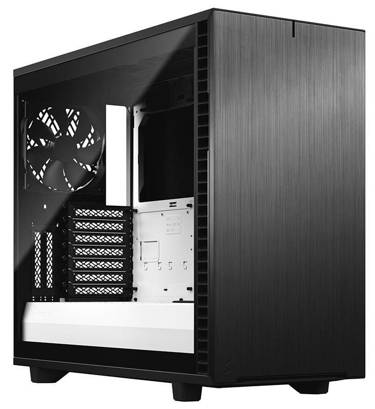 Fractal Design Define 7 Mid Tower E-ATX Case, Black/White