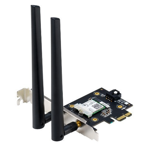 ASUS PCE-AX3000 WiFi 6 Dual Band Wireless AX3000 Bluetooth 5.0 PCIe Wireless Adapter - OEM Packaging