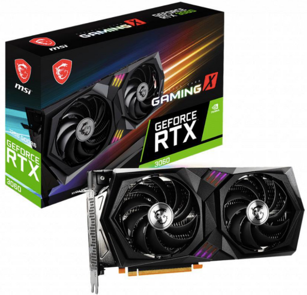 MSI GeForce RTX 3060 GAMING X 12G Graphics Card