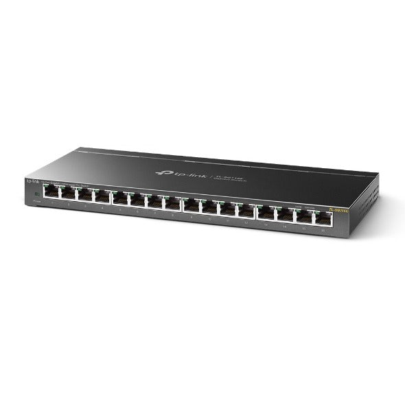 TP-LINK TL-SG116E network switch Unmanaged Gigabit Ethernet (10/100/1000) Black