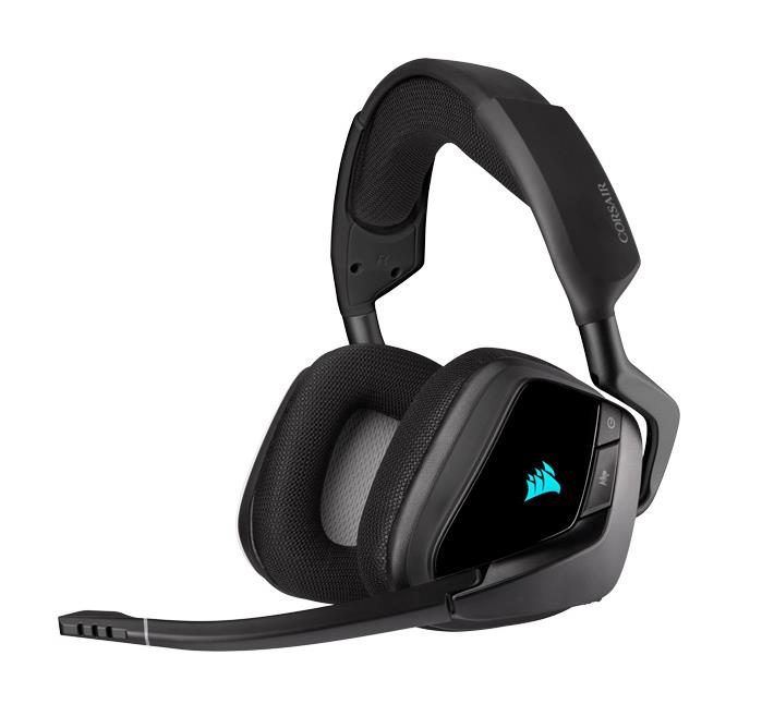 Corsair CA-9011201-AP VOID Elite Carbon Black USB Wireless Premium Gaming Headset with Dolby Headphone