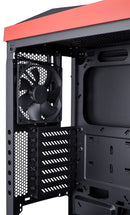 Corsair Carbide SPEC-OMEGA mid-Tower Black,Red Case