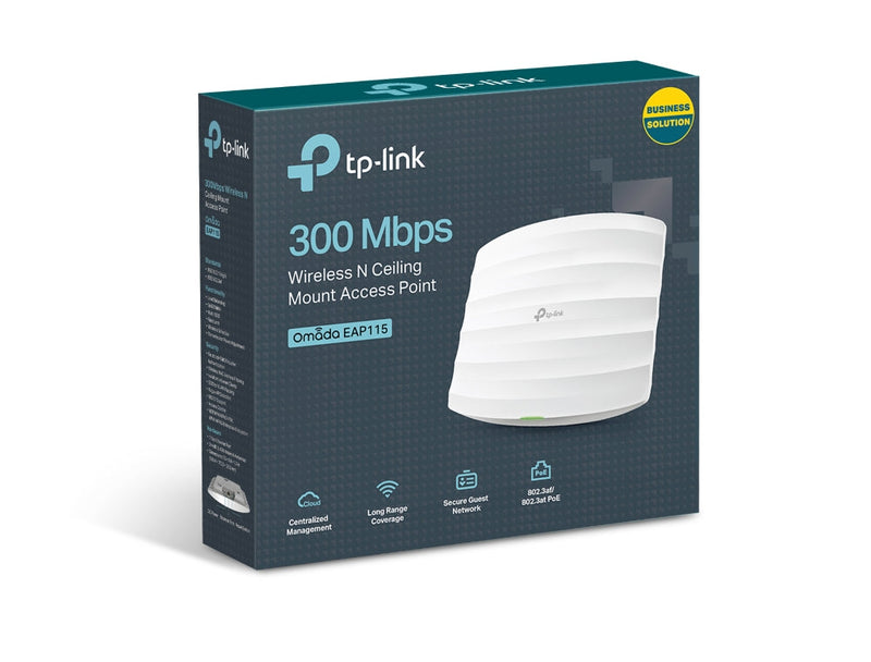 TP-Link EAP115 300Mbps Wireless N300 Ceiling Mount Access Point