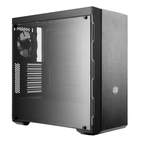 Cooler Master MasterBox MB600L mid-Tower Black,Metallic Case