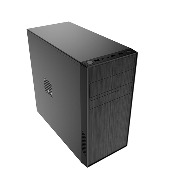 Aywun 302 Business & Office mATX with 500w PSU. 1x 5.25" & 1x 3.5" External, 24PIN ATX, 8PIN EPS, 1x USB3 +2x USB2 Front HD Audio. 2 Yrs Warranty.