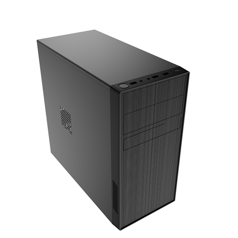 Aywun 302 Business & Office mATX with 500w PSU. 1x 5.25" & 1x 3.5" External, 24PIN ATX, 8PIN EPS, 1x USB3 +2x USB2 Front HD Audio. 2 Yrs Warranty.