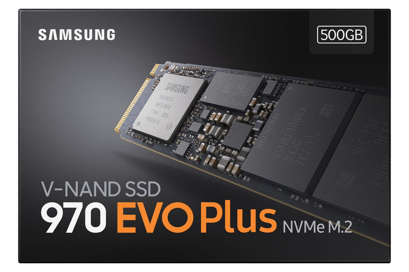 Samsung 970 EVO PLUS 500GB M.2 PCIe SSD Internal Solid State Drive PN MZ-V7S500BW