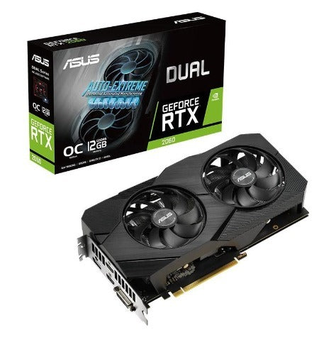 ASUS GeForce RTX 2060 Dual EVO OC 12GB Graphics Card