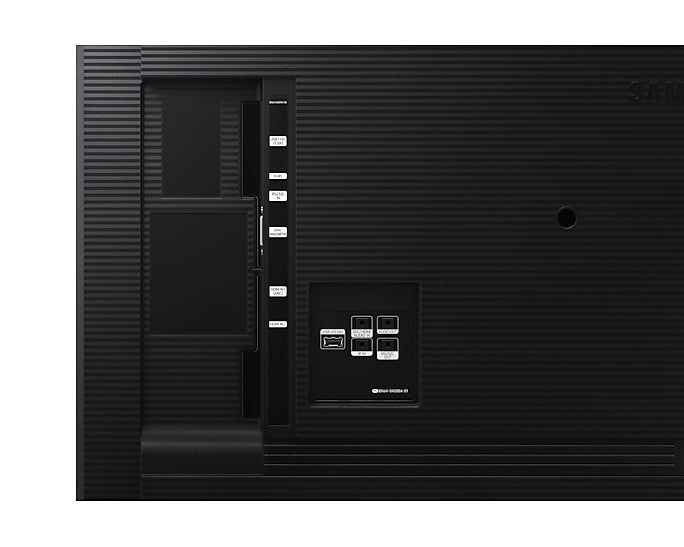 Samsung (QBR) PRO DISPLAY, 85" UHD, 350NITS, HDMI(2), LAN, WIFI, SPKR, 16/7 USAGE, 3YR