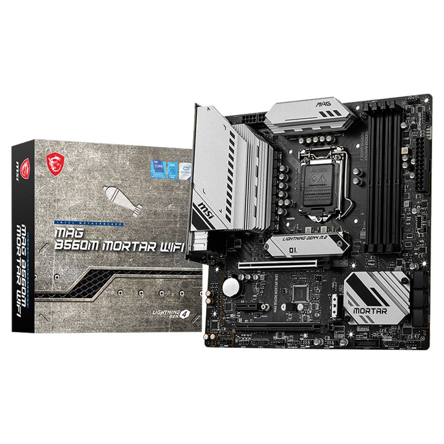MSI MAG B560M MORTAR WIFI mATX Motherboard