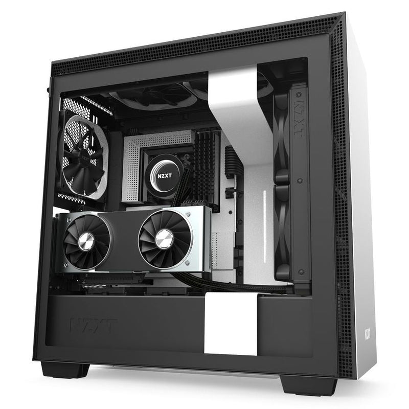 NZXT H710i mid ATX Tower White Case