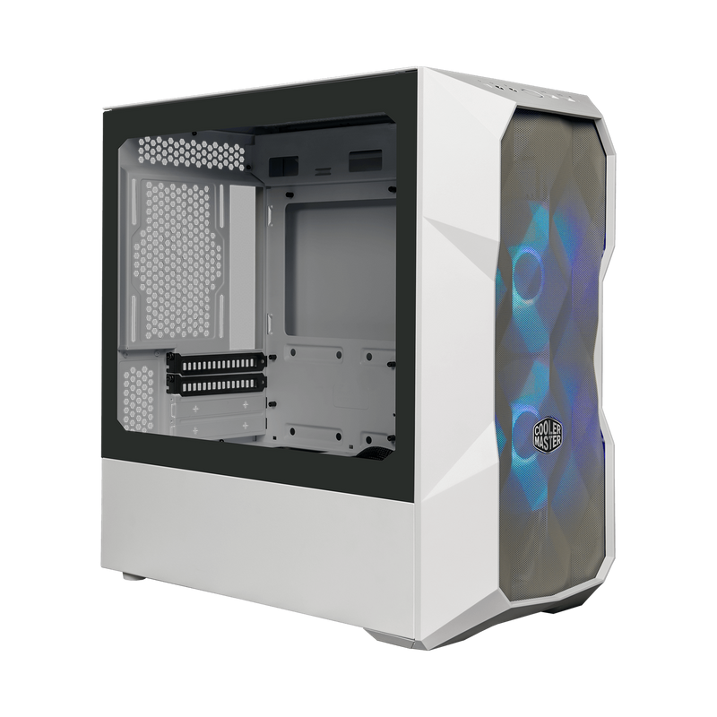 Coolermaster TD300-WGNN-S00 MasterBox TD300 Micro ATX Case, White