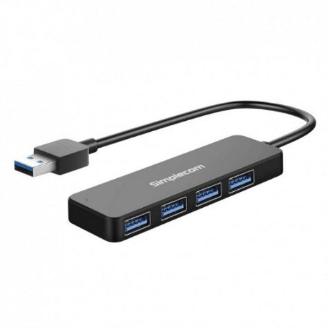 Simplecom CH342 USB 3.0 (USB 3.2 Gen 1) SuperSpeed 4 Port USB Hub