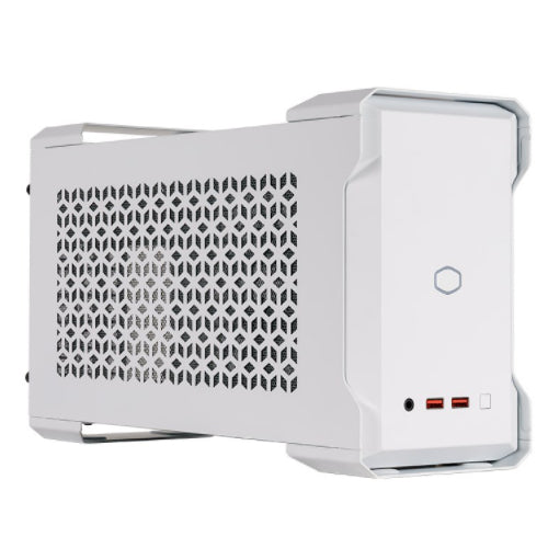 Cooler Master ER MASTERCASE NC100 WHITE, SUPPORTS NUC9 COMPUTE ELEMENT, 650W PSU, 3YR WTY