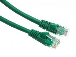 Network Cable - 0.25M RJ45M to RJ45M Cat6 Cable -GREEN
