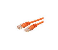 Network Cable - 0.25M RJ45M to RJ45M Cat6 Cable - Orange