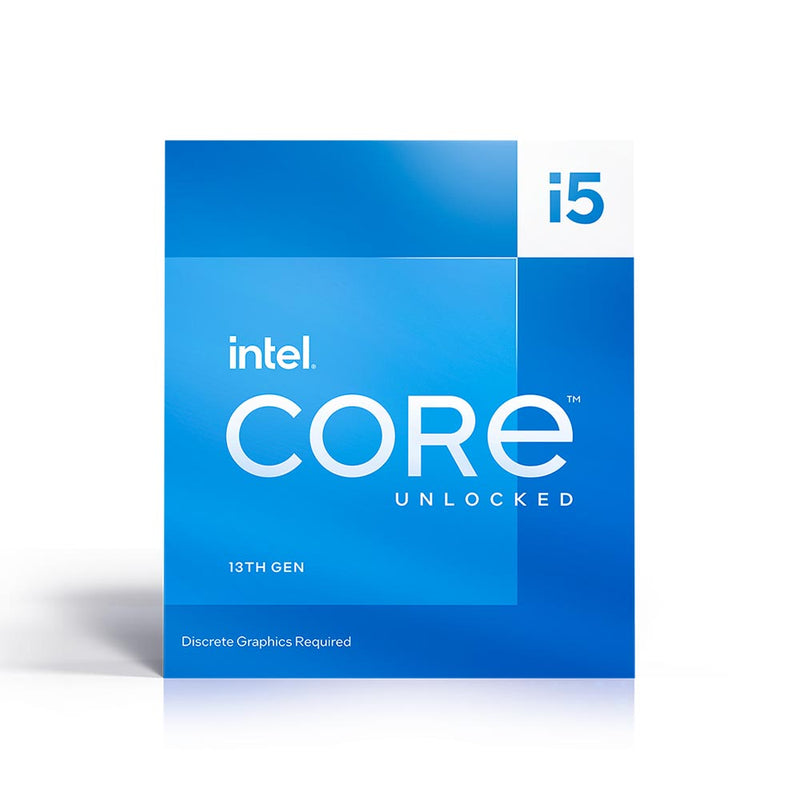 Intel BX8071513600KF 13th Gen Core i5 13600KF CPU. 14 cores 20 threads, 24M Cache, up to 5.10 GHz.
