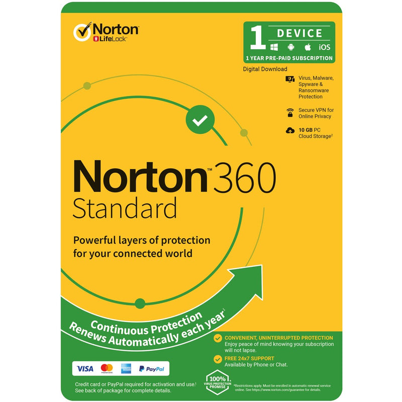 Norton 360 Standard OEM 1 Device 1 Year