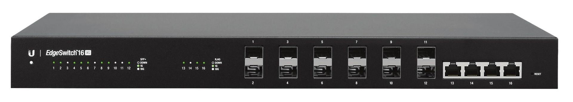 Ubiquiti Networks ES‑16‑XG Managed 10G Ethernet (100/1000/10000) Black 1U