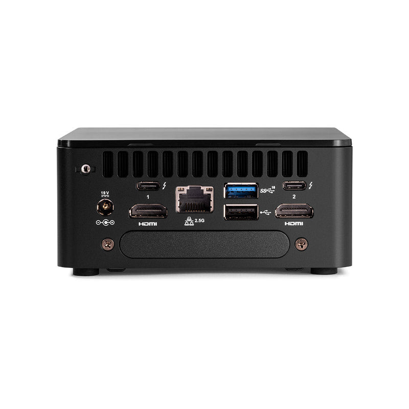 Intel RNUC12WSHI70000NUC 12 Pro MINI KIT, I7-1260P,DDR4(0/2),M.2(0/1),2.5" (0/1), 2.5GBE,NO PWR CORD,3YR WTY