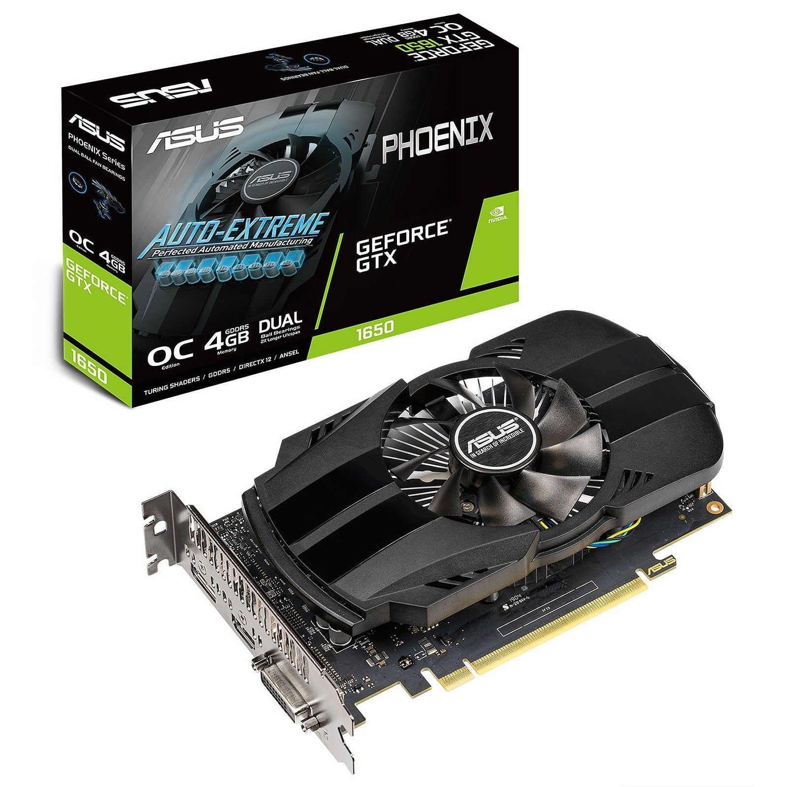 ASUS Phoenix PH-GTX1650-O4G GeForce GTX 1650 4 GB GDDR5