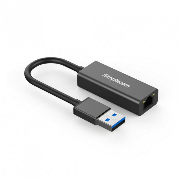 Simplecom NU303 USB 3.0 to Gigabit Ethernet Network Adapter - Aluminium