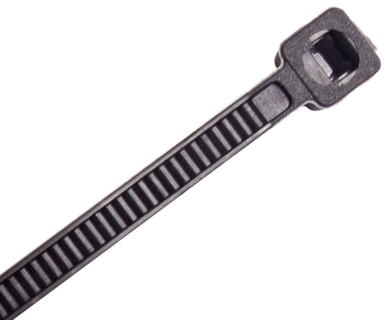 Cabac 200mm 100 Pack, 2.5mm UV Wide Nylon Cable Tie LS