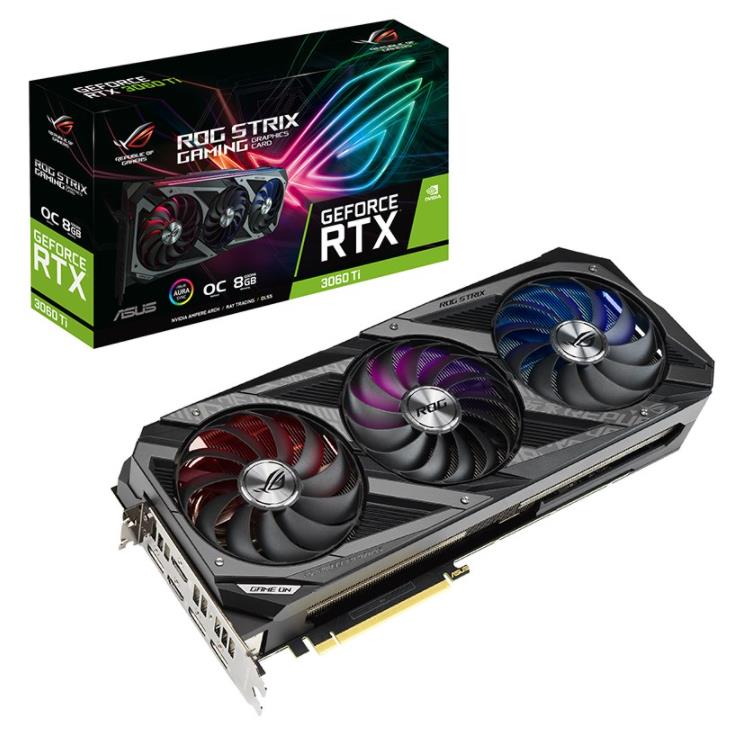 ASUS ROG Strix RTX 3060 Ti OC 8GB V2 Graphics Card