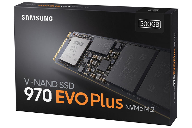 Samsung 970 EVO PLUS 500GB M.2 PCIe SSD Internal Solid State Drive PN MZ-V7S500BW