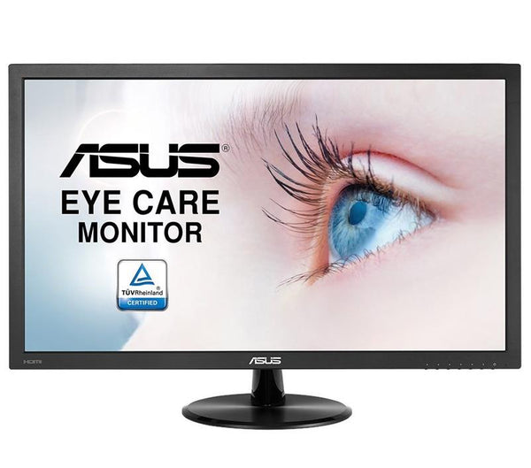 ASUS VP247HAE 23.6inch FHD VA LED Monitor, Black, 1920x1080, 5ms GTG, 3000:1 Contrast, D-Sub, HDMI, VESA, Tilt, Eyecare, Flicker-Free