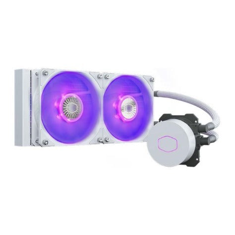 Cooler Master MasterLiquid ML240L RGB V2 AIO CPU Liquid Cooler - White