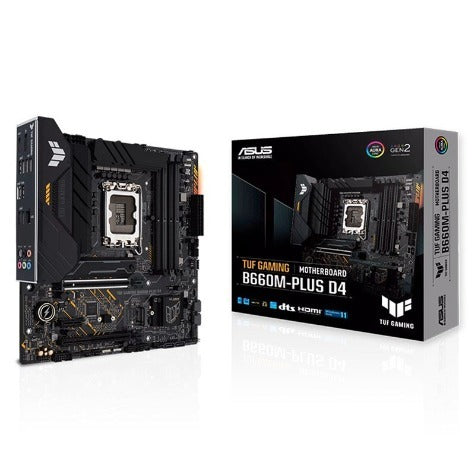 ASUS TUF Gaming B660M-PLUS D4 mATX Motherboard