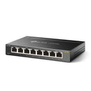 TP-LINK TL-SG108E network switch Unmanaged L2 Gigabit Ethernet (10/100/1000) Black